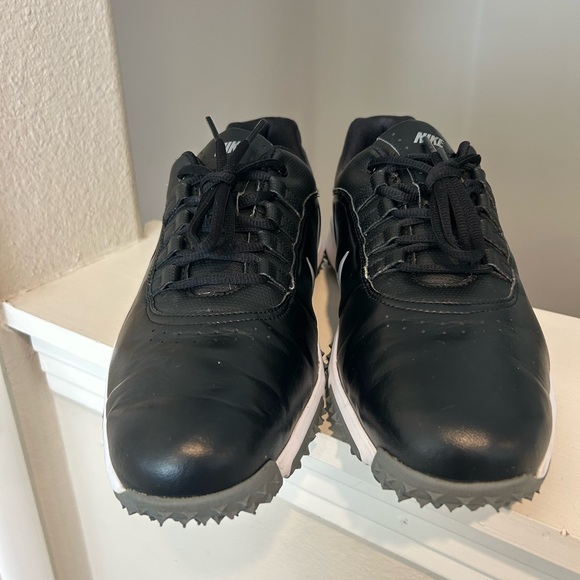 Nike AIR ZOOM RIVAL 5 Golf Shoes Black Cool Grey White 878957-001 Mens Sz 11 - Picture 7 of 11